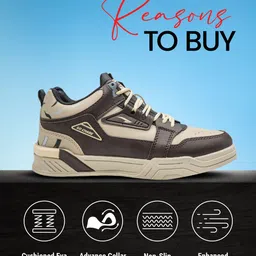 asian Casual Sneaker Shoes for Men | Soft Cushioned Insole || Chicago-11 Sneakers For Men image 3