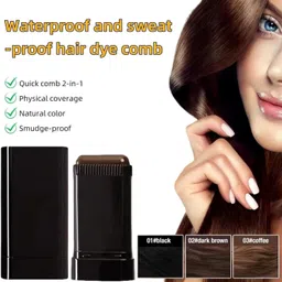 yuency Professional Hair Color Touch Up Stick , BROWN image 2