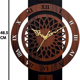 ishatva Analog 42 cm X 30 cm Wall Clock image 2
