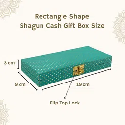 vanya creations Decorative Shagun Box for Money Gifting Sagan Cash, Polka Dot Pattern Gaddi Box Envelopes image 3