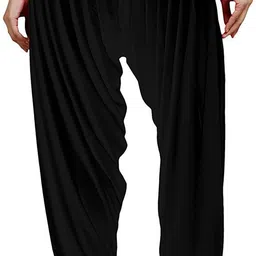 darlingdarling Viscose Rayon Solid Patiala image 3