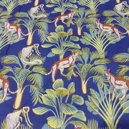 Unstitched Pure Cotton Multi-purpose Fabric Floral Print-image-17