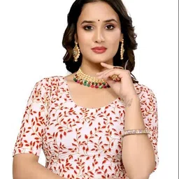 atibha fashion Round Neck Women Blouse-picture-31