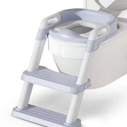baybee Western Toilet Potty Seat for Kids Baby Potty Training Seat Chair with Ladder Potty Seat-picture-31