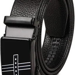 provogue Men Casual Black Synthetic Belt image 2