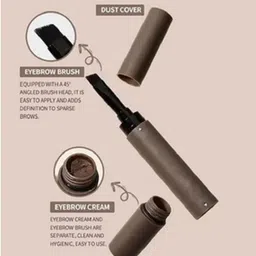 emijun Eyebrow Cream Non-smudge Brown Setting Dye Brows Pen 1.8 g image 2