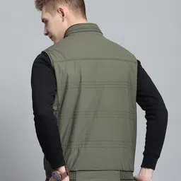 monte carlo Men Self Design Casual Jacket image 4