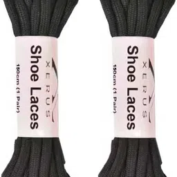 Vinylzone 2pair for Black flat lace Hiking lace Boots lace Sports shoe lace Shoe Lace-picture-23