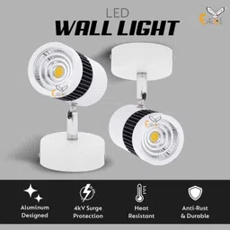 errol 3 watt spot light,focus light,Color-White, Spot Light Ceiling Lamp image 2