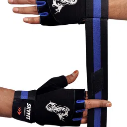 house of common BLUE GRAGON GLOVES Skating Gloves-picture-22