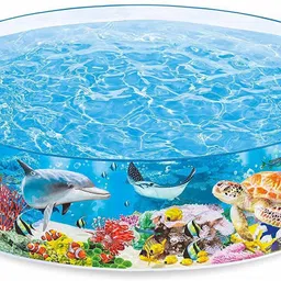 ss international • 6 Ft Kids Water Pool Bath Tub Swimming Pool Inflatable Pool Portable Pool Inflatable Swimming Pool-picture-16