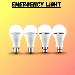 guggu Rechargeable Emergency Bulb Inverter Bulb for home 3Hr battery backup_Pack4 L14 3 hrs Bulb Emergency Light-picture-14