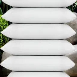 urmila creation Microfibre Sleeping Pillow Pack of 6 Solid LUXURY image 1