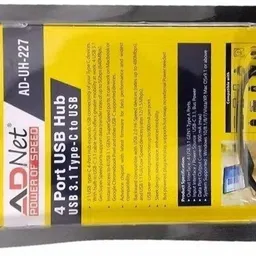 INTECHVISION C Type Hub With 4 USB Ports, For MacBook/Phone/Tab/Laptops C Type Hub With 4 USB Ports, For MacBook/Phone/Tab/Laptops USB Hub image 4