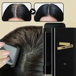 darving Hair Color Stick, Waterproof Grey Hair Coverage for Men & Women, Easy Apply , BLACK image 2
