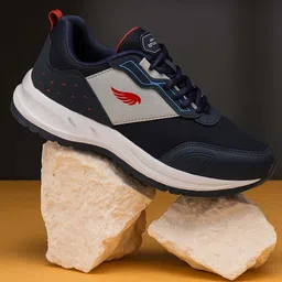 world wear footwear Stylish Lightweight Sports Running Shoes for Men | Breathable Comfort For Men-picture-19