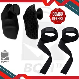 bqh Anti-Slip Rubber Grip Protector for Training &Gym Workout Steps and Hooks Fitness Accessory Kit Kit-picture-15