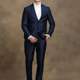 turtle Men 2 Piece Suit Self Design Suit-picture-38