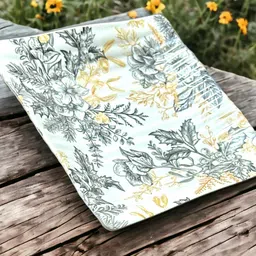 lilly Black Leaf Chip & Dip Tray image 2