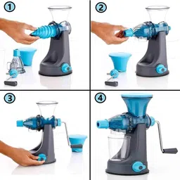 sequence Plastic Heavy Duty Hand Juicer For Carrot,Fruits And Vegtables Hand Juicer image 3