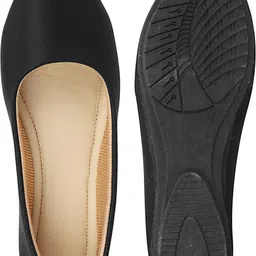 vertex Elegant Glossy Women’s Ballerina Flats – Comfortable Daily Wear Slip-On Shoes Bellies For Women image 4