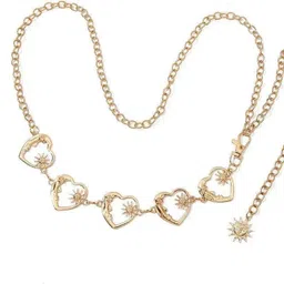 syga Women Gold Metal Belt-picture-17
