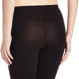 never lose Solid Women Black Tights image 2