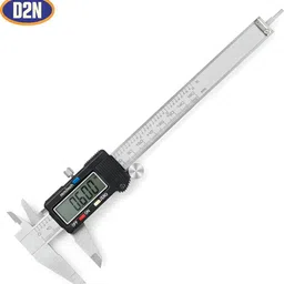 d2n Digital Vernier Caliper 150mm/6 Inch Maurer Digital Stainless Calliper 150mmSteel LCD Display with mm/inch CAP-9 Digital Caliper image 1