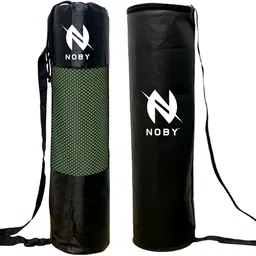 noby Pack of 2 Stylish Breathable Printed Yoga Mat Cover Bag for Men and Women image 1
