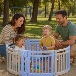8 Panel Playpen For Kids | Baby Fence | Easy Assemble-Anti Slip | Indoor Outdoor-image-41