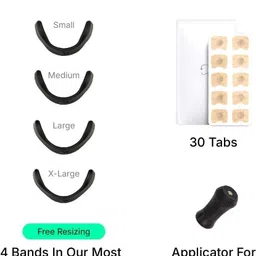 ziloty 30 PCS Nose Magnet for Breathing, Breathing Magnetic Nasal Strips Nose Shaper image 3