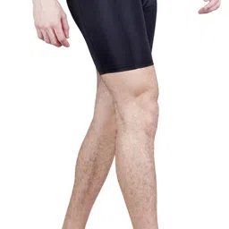 ninq Solid Men Black Tights image 4