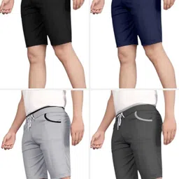 urbx Pack of 4 Solid Men Boxer image 3