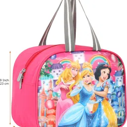 krafton Best Quality 3D Barbie & Doremon School Office Picnic Unisex Tiffin bag Waterproof Lunch Bag image 5
