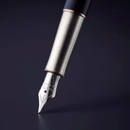 parker Sonnet Mt. Fuji Special Edition Blue Lacquer-18Kt Gold Rhodium-Plated Medium Nib Fountain Pen image 3