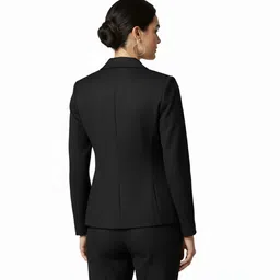 trendarc Women Solid Single Breasted Formal Blazer image 4