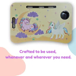 the divine workshop Wood Portable Laptop Table image 2