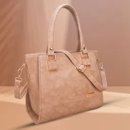 Women Beige Messenger Bag-image-1