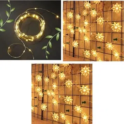 124 LEDs 15 m Multicolor Steady Strip Rice Lights-image-71