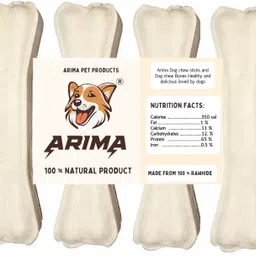 arima Dog chew bone 6 Inch 4 pcs Chicken Dog Chew-picture-27