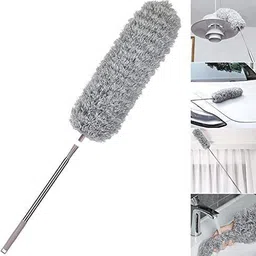 rk empire Cleaning Brush Feather Microfiber Duster with Extendable Rod Dust Cleaner Wet and Dry Duster image 2