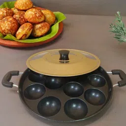 hriday PP-ALUMNM-Paniarakkal-7588 Paniarakkal with Lid 283 L capacity 24 cm diameter-picture-26