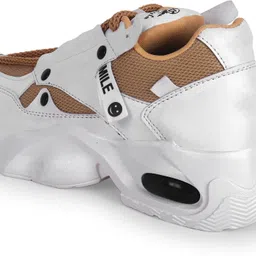 theshoegallery Womens & Girls Lace Up Sneaker Shoes For Casual Outing|| Soft Cushion Insole Sneakers For Women image 4