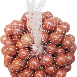 jiyansh traders 90 Pcs Dark Orange Golden Kanche Marble Glass Ball Goli in Stone Pebble Regular Round Fire Glass Pebbles image 2