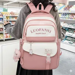 walson Medium 30 L Laptop Backpack Trendy Kawaii Backpack For College or School Backpack | Standard Backpack image 4