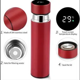 temperature Hot & Cold Led Smart Water Bottle 491 ml Water Bottle image 4