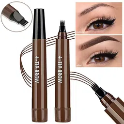 imelda Microblading 4 Tip Eyebrow Pencil Brown image 1