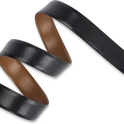 tommy hilfiger Men Casual Black Genuine Leather Reversible Belt image 3