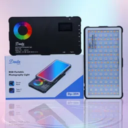 DAATA Digital DP-204 RGB LED light 138 lx Camera LED Light-image-10