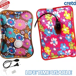 Pack of 2 Hot Bag Massager Pain Reliever Gel Electric 1 L Hot Water Bag-image-17